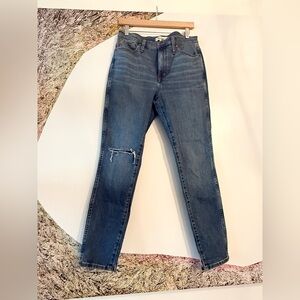 Madewell 10” High Rise Skinny Jeans 30